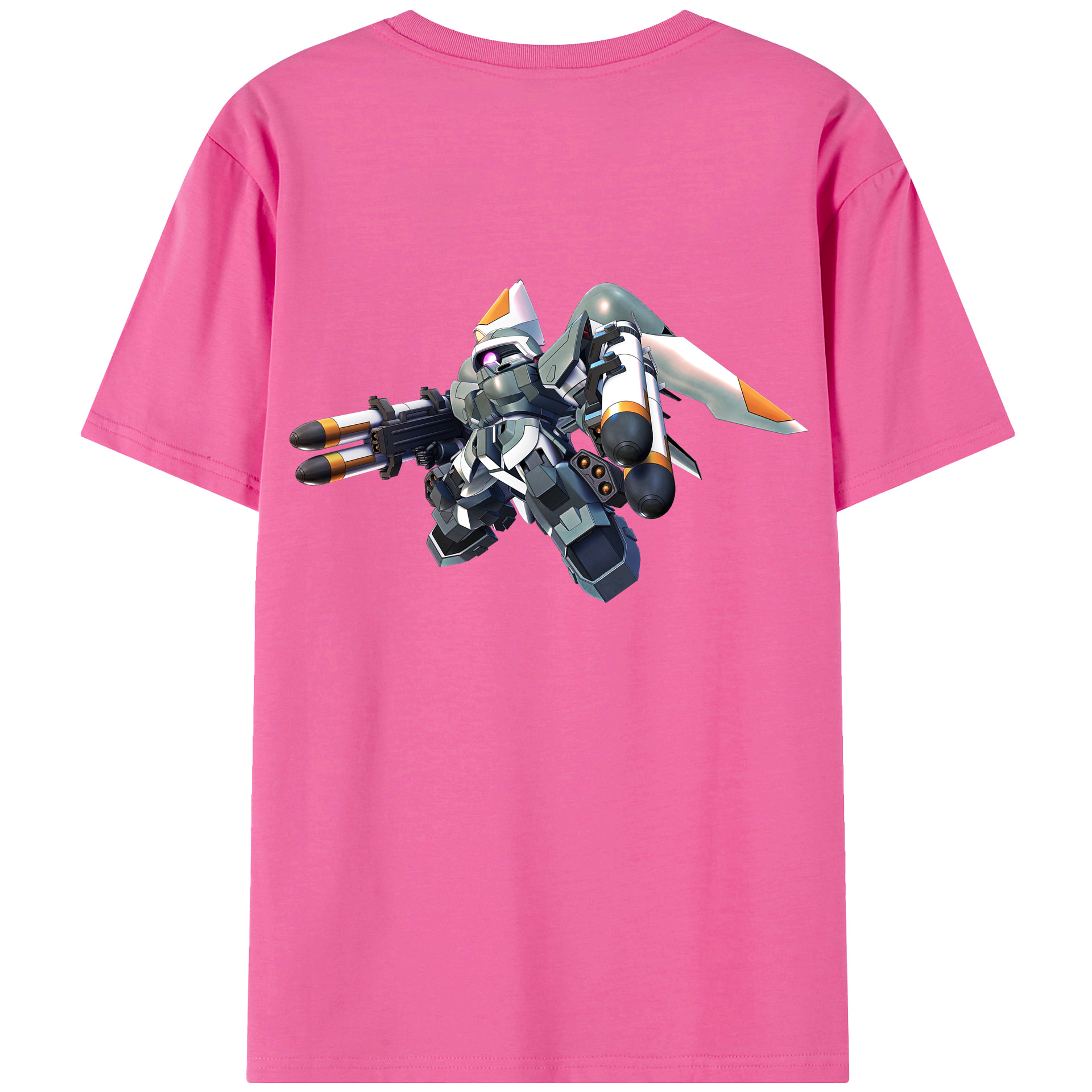 （画像用） 機動戦士ガンダム Mobile Suit Gundam レディース半袖Tシャツ(バックプリント)